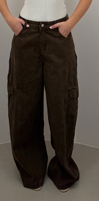 Jeans Cargo Brown