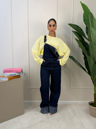 Salopette Blu Denim
